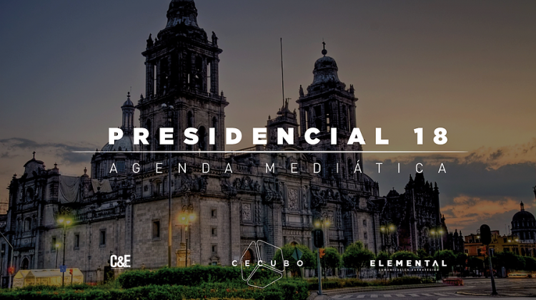 Cecubo Group, Elemental y CyE analizarán el perfil mediático de los candidatos durante la campaña presidencial de México
